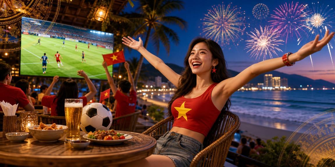 Người dùng phân tích kèo cá cược tại quán cà phê Nha Trang